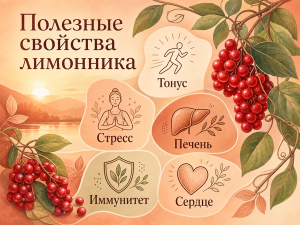 Полезные свойства лимонника